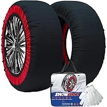 ⚠️これからの雪対策に⚠️車用チェーン Amazon.co.jp: NIJOSTORE タイヤチェーン 布製 スノーソックス